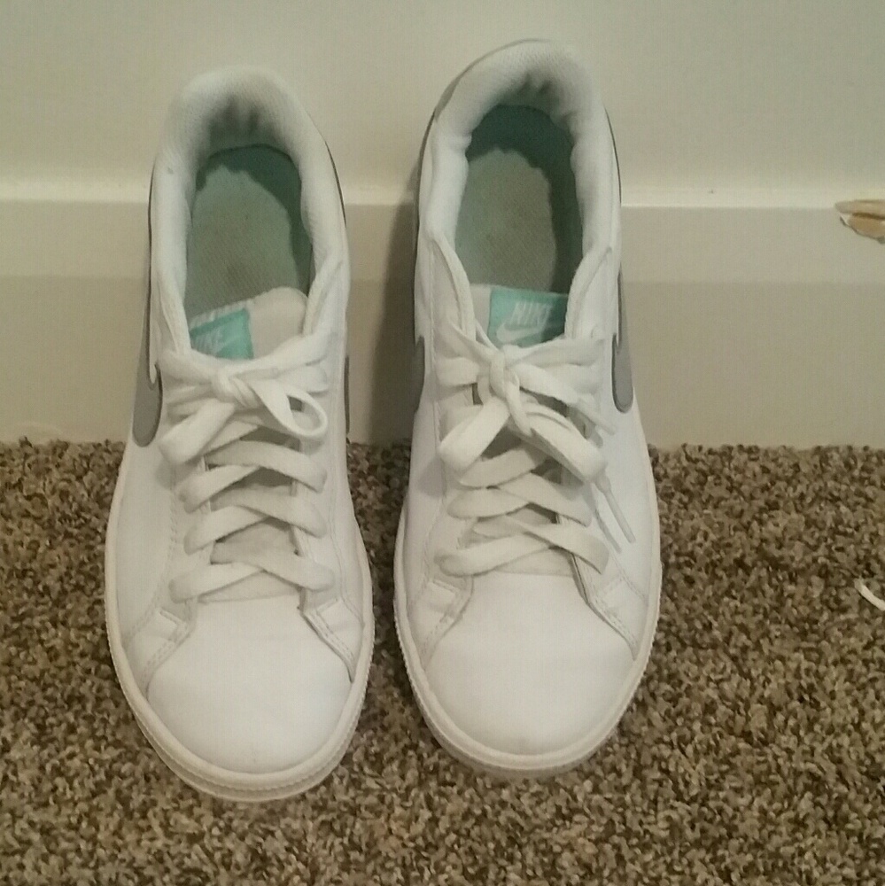 White sneakers